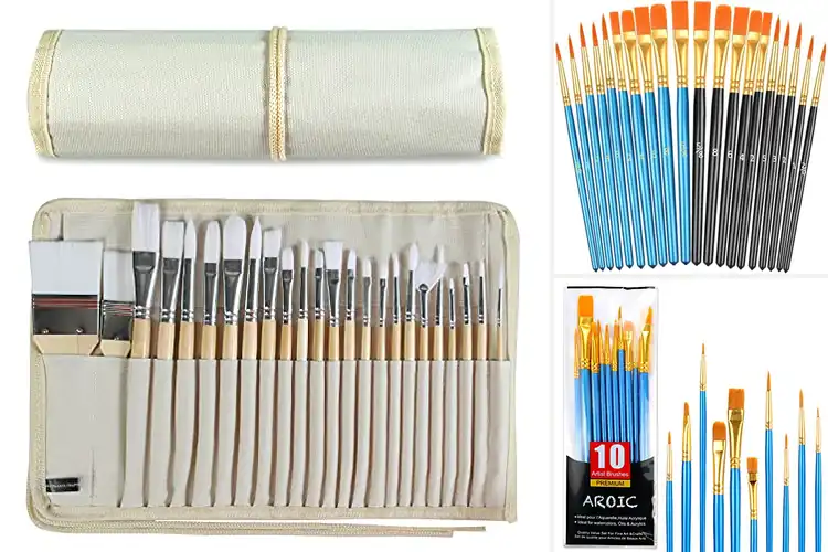 Detailed view of Best Art Brushes: Top 10 Picks for Precision & Creativity