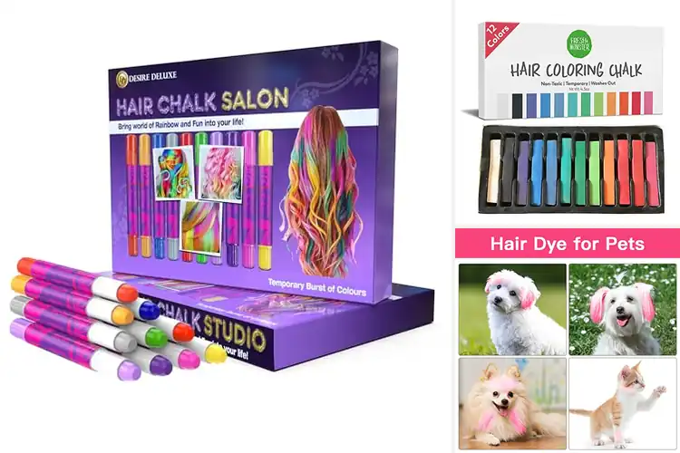 Detailed view of Best Bright Hair Chalk Colors: Top 10 Fun, Washable Shades