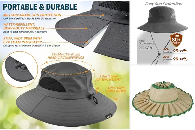 Detailed view of Best Casual Outdoor Hats: Top 10 Stylish & Protective Picks