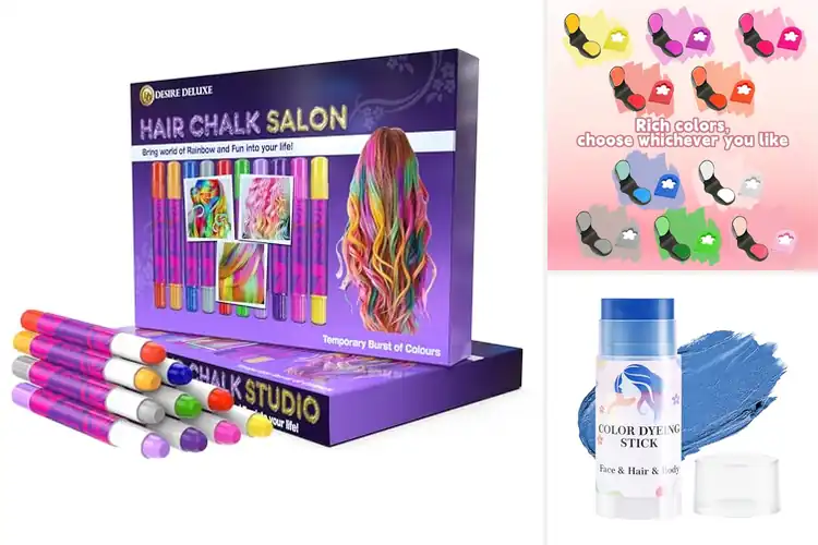 Detailed view of Best Colorful Hair Chalk For Cosplay