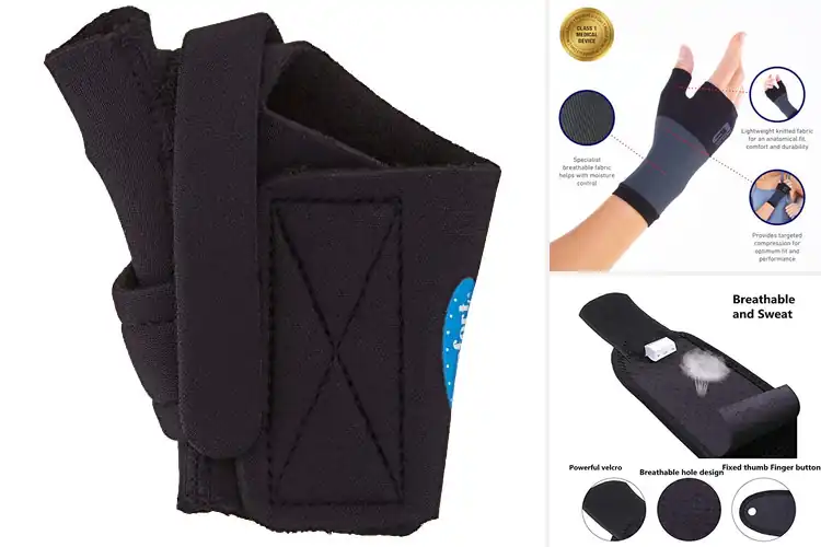Detailed view of Best Comfortable Neoprene Wrist Supports
