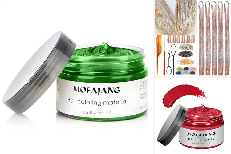 Detailed view of Best Cosplay Hair Colors: Top 5 Fun & Washable Picks