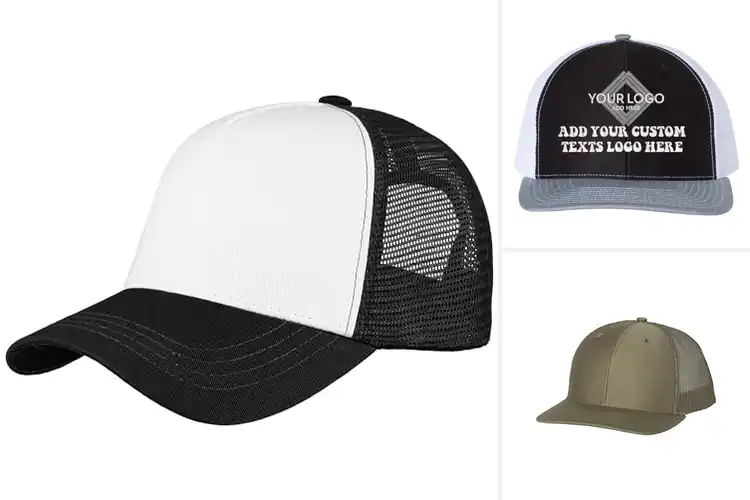 Detailed view of Best Cotton Polyester Blend Hats