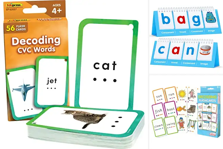 Detailed view of Best CVC Word Flash Cards