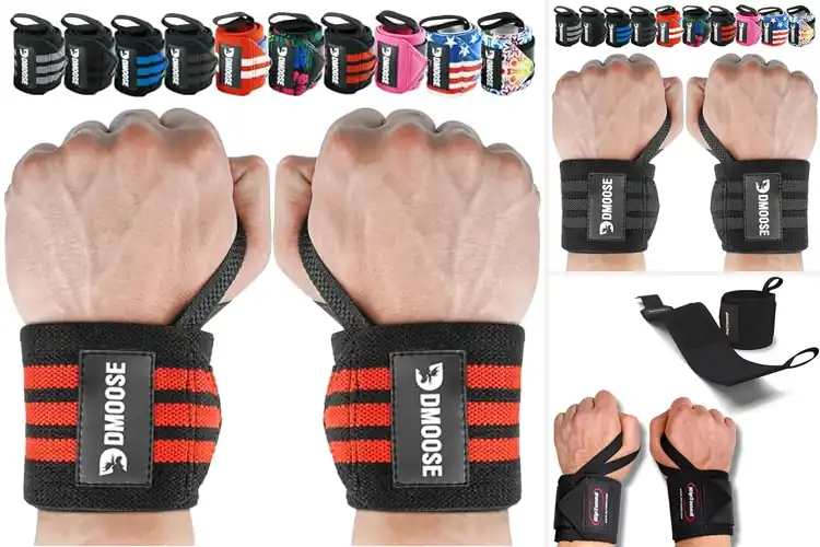 Detailed view of Best Durable Fitness Wrist Wraps for Stronger, Safer Lifts