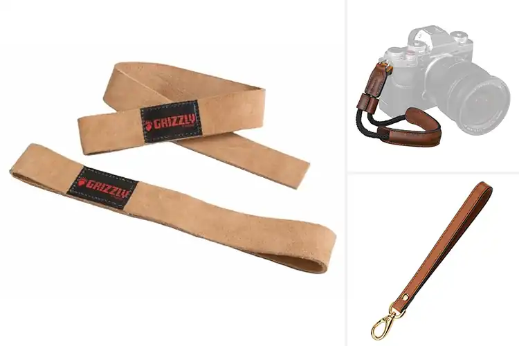 Detailed view of Best Durable Leather Wrist Straps