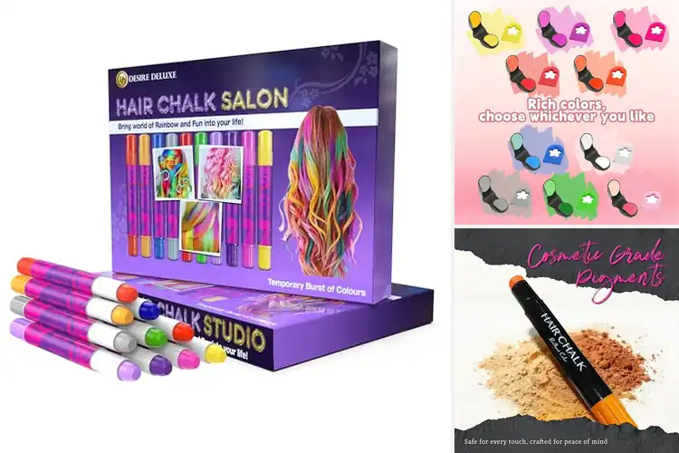 Detailed view of Best Easy To Use Hair Chalk