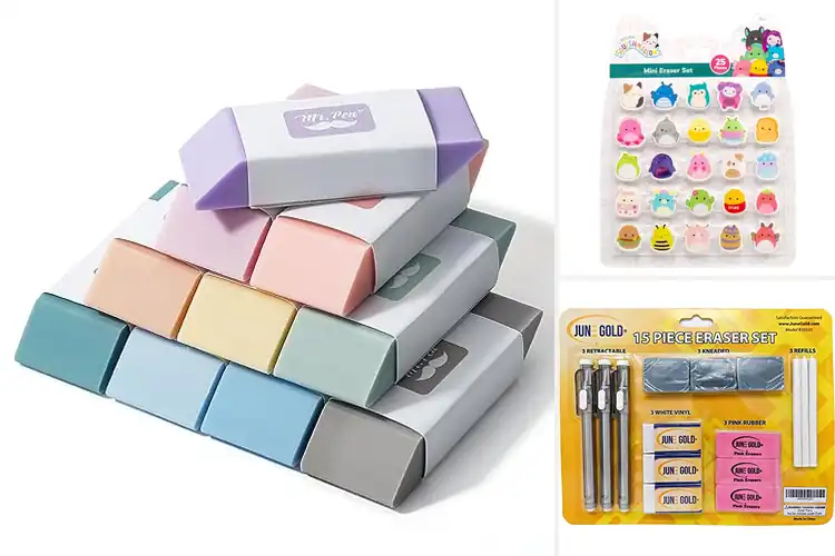 Detailed view of Best Eraser Sets: Top 10 Picks to Elevate Your Creativity