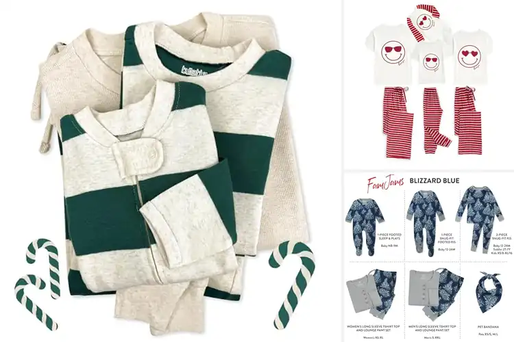 Detailed view of Best Family Matching Pajama Sets