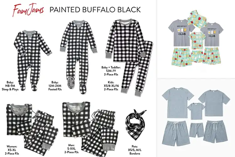 Detailed view of Best Family Matching PJs For Kids