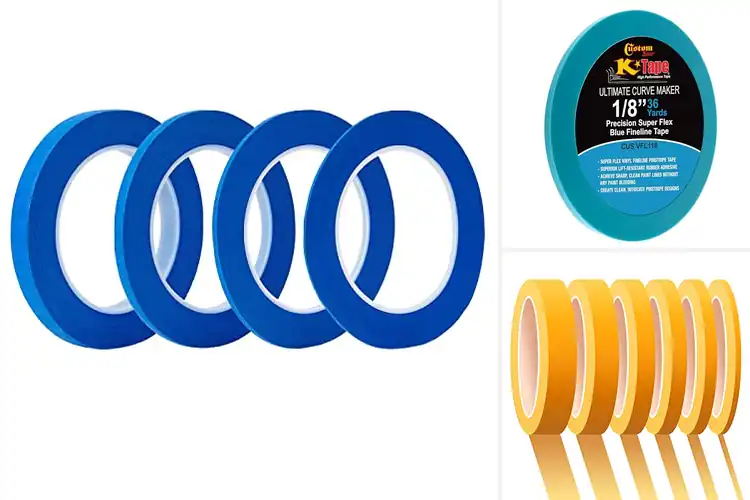 Detailed view of Best Fineline Tapes: Top 10 Picks for Precision & Durability