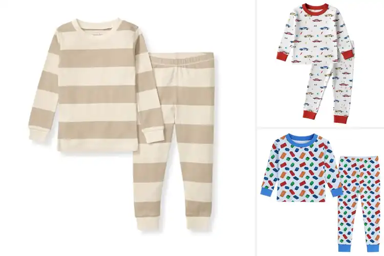 Detailed view of Best For Sensitive Skin Kids Pajamas