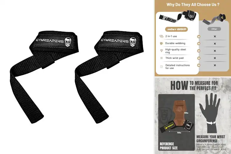 Detailed view of Best Grip-Boosting Wrist Straps to Elevate Your Lifts