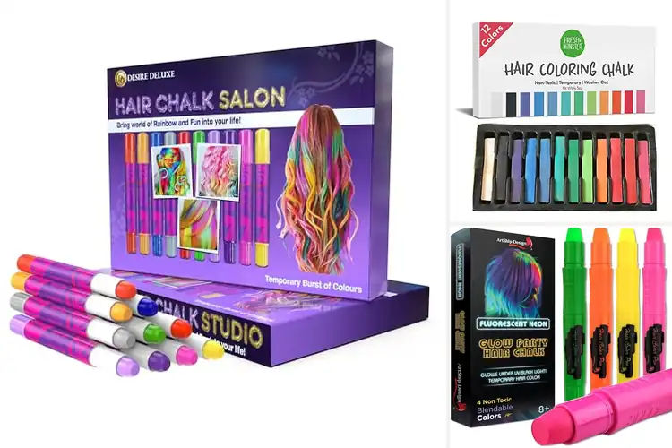 Detailed view of Best Hair Chalk For Light Colored Hair