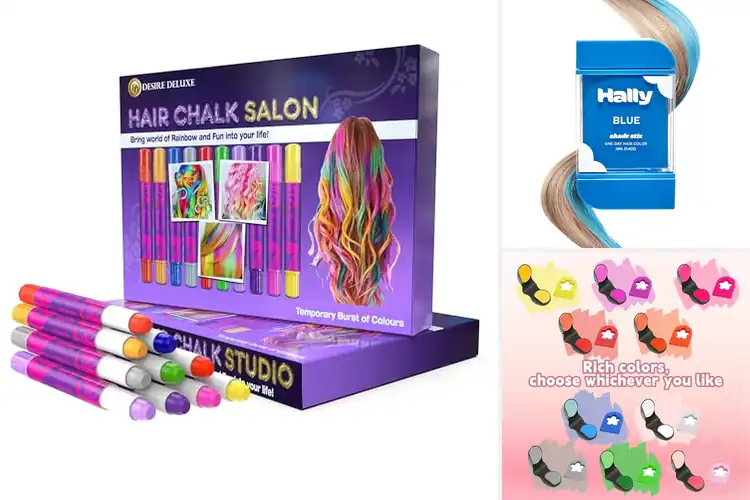 Detailed view of Best Hair Color Chalks