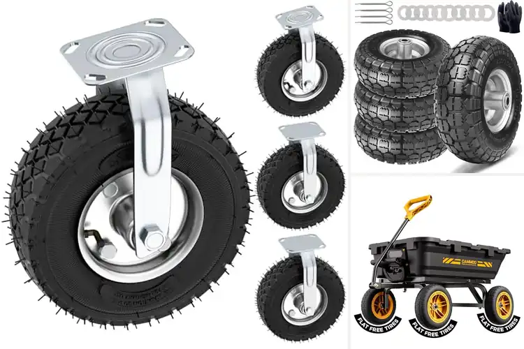 Detailed view of Best Heavy-Duty Cart Tires