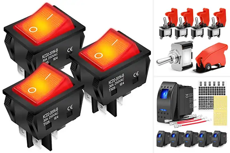 Detailed view of Best Heavy Duty Rocker Switches