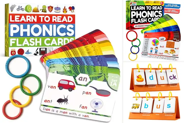 Detailed view of Best Learn To Read Phonics Flash Cards