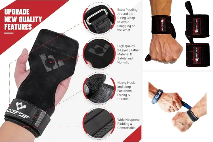 Detailed view of Best Leather Wrist Wraps: Lift Harder, Train Longer