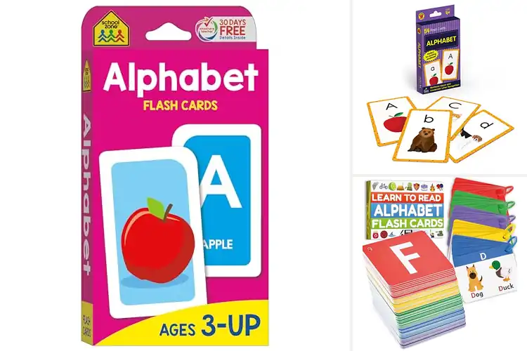 Detailed view of Best Letter Flash Cards