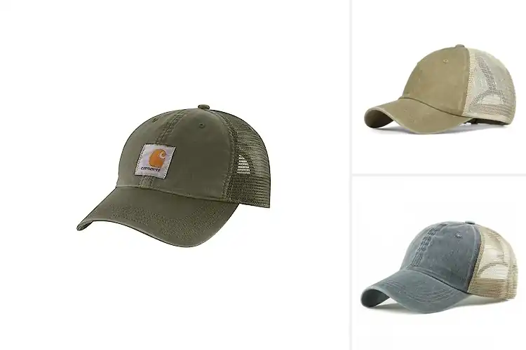 Detailed view of Best Mesh Back Hats For Breathability