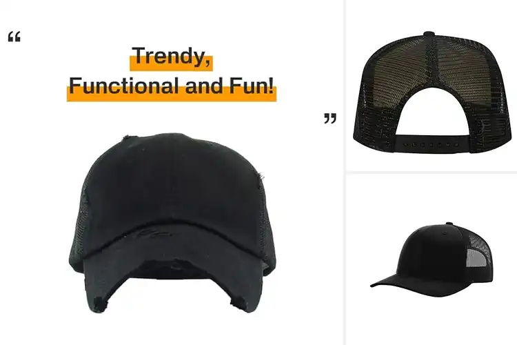 Detailed view of Best Mesh Back Trucker Caps For Breathability