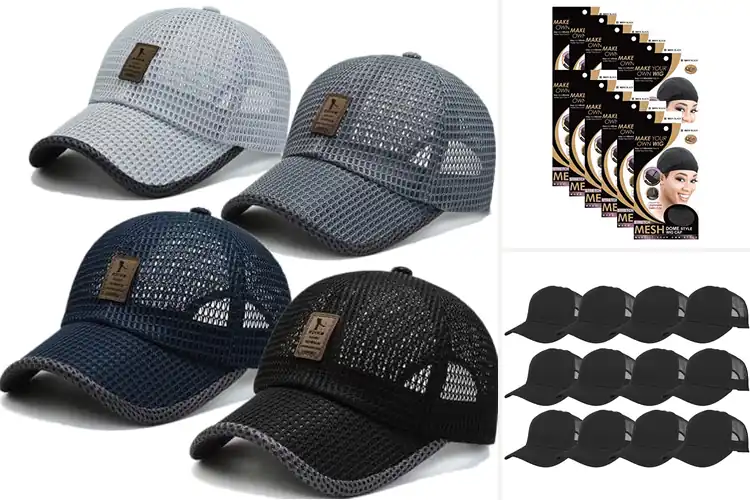 Detailed view of Best Mesh Caps