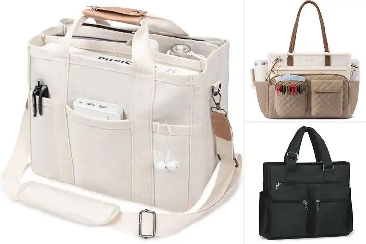 Detailed view of Best Multi Pocket Tote Bags