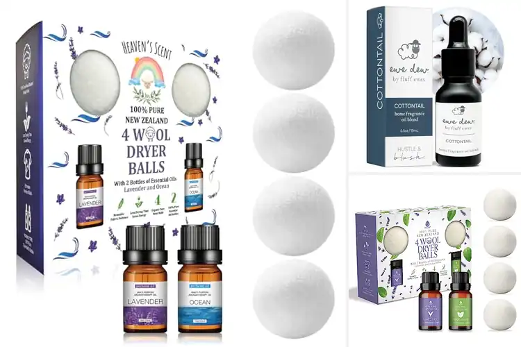 Detailed view of Best Natural Scented Dryer Balls