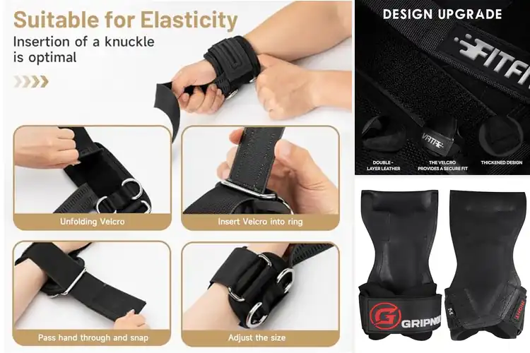 Detailed view of Best Neoprene Padded Wrist Wraps
