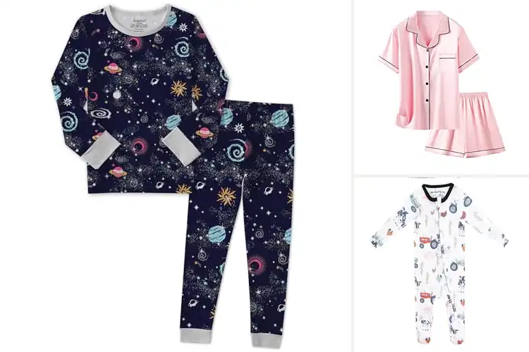 Detailed view of Best No Tags Pajamas for Cozy, Scratch-Free Sleep