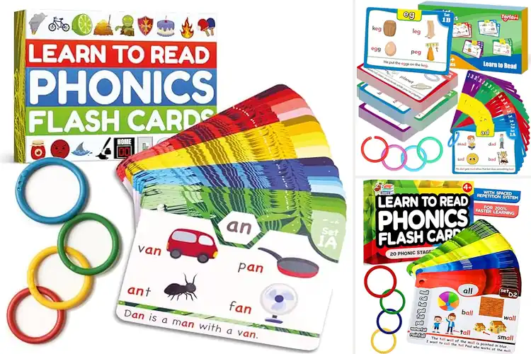 Detailed view of Best Phonics Flash Cards for Learning