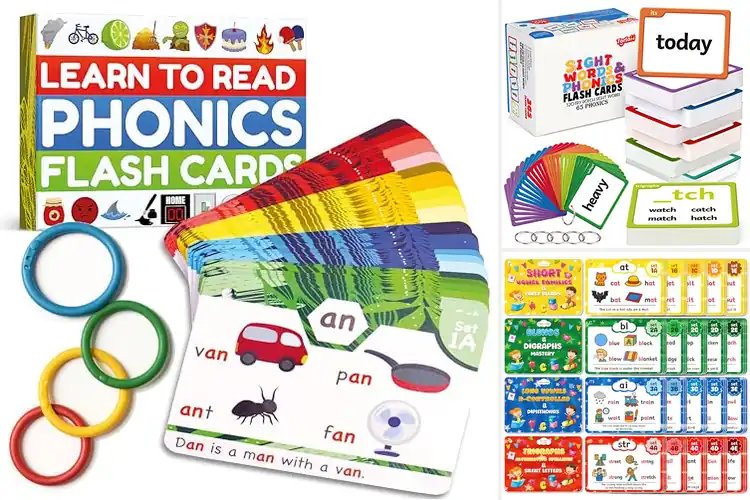 Detailed view of Best Phonics Flash Cards For Reading Games