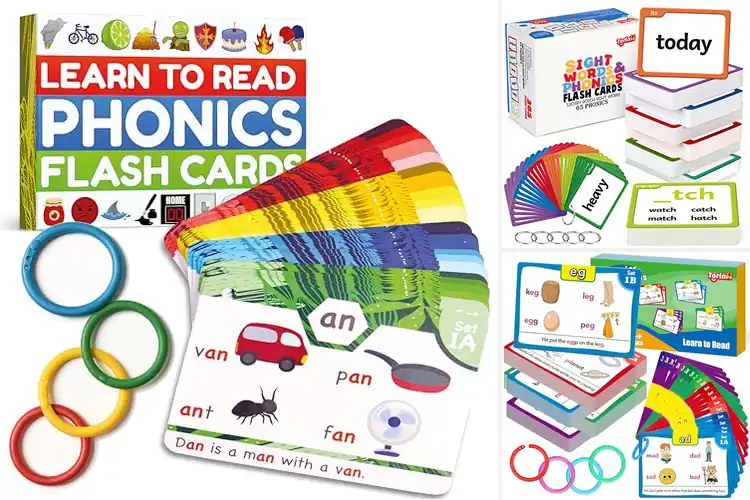 Detailed view of Best Phonics Flash Cards For Reading