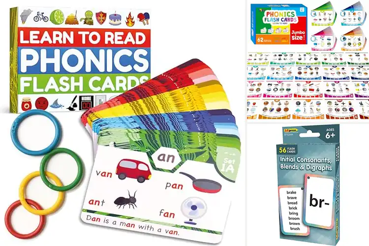 Detailed view of Best Phonics Flashcards: Make Reading Fun & Easy for Kids