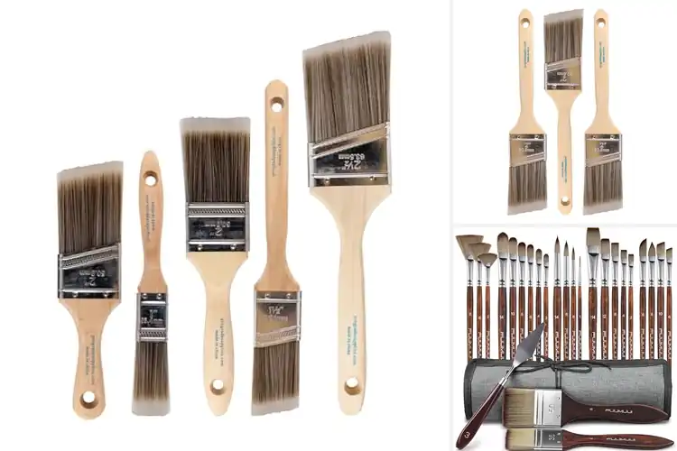 Detailed view of Best Quality Brushes for Flawless Finishes & Sharp Lines