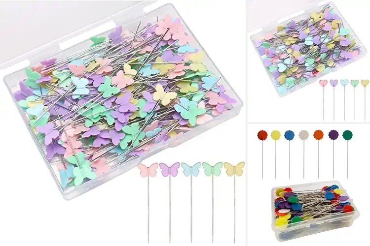 Detailed view of Best Quilting Positioning Pins