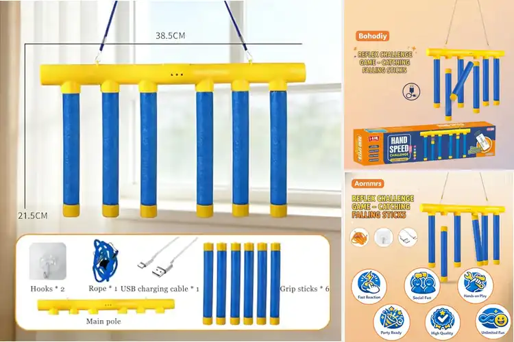 Detailed view of Best Reflex Catching Sticks Sets