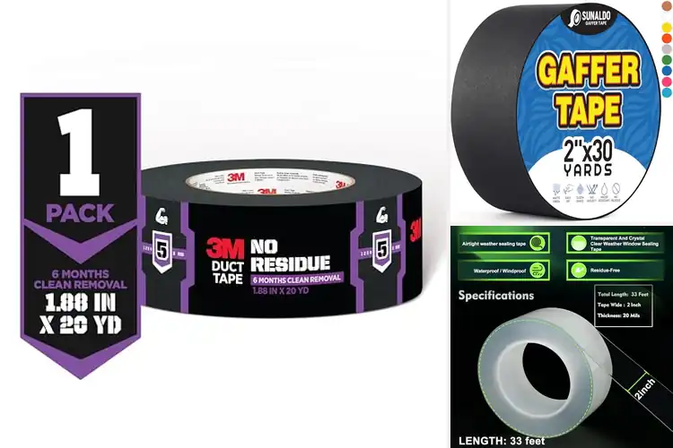 Detailed view of Best Residue-Free Tapes: Clean Removal, Reliable Performance
