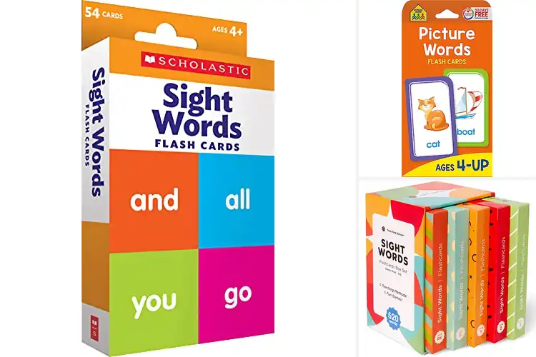 Detailed view of Best Sight Word Flash Cards For Preschool