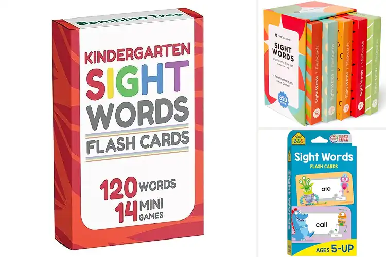 Detailed view of Best Sight Words Flash Cards For Kids