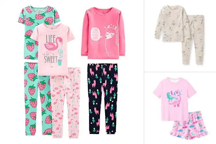 Detailed view of Best Sized Pajama Sets For Toddlers And Kids