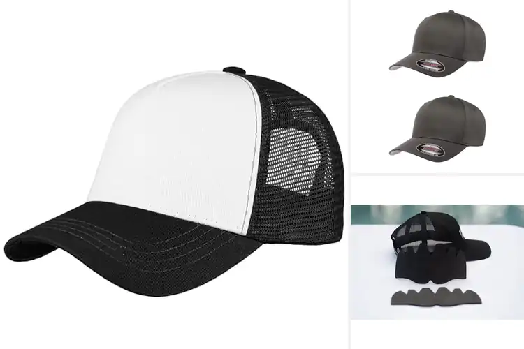 Detailed view of Best Structured Front Panel Hats For Shape Retention