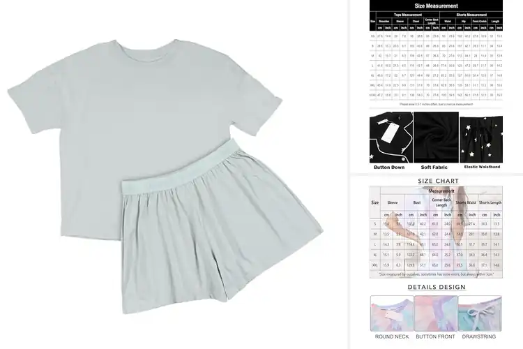 Detailed view of Best Summer Pajamas: Stay Cool & Cozy with Top 10 Picks