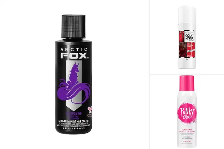 Detailed view of Best Temporary Hair Color For Vibrant Look