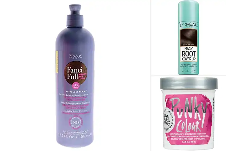 Detailed view of Best Temporary Hair Colors: Fun & Easy Style
