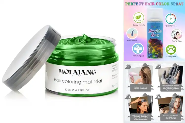 Detailed view of Best Temporary Hair Dyes for Cosplay