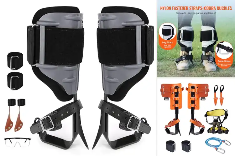 Detailed view of Best Tree Climbing Gaffs: Top Picks for Safety & Comfort