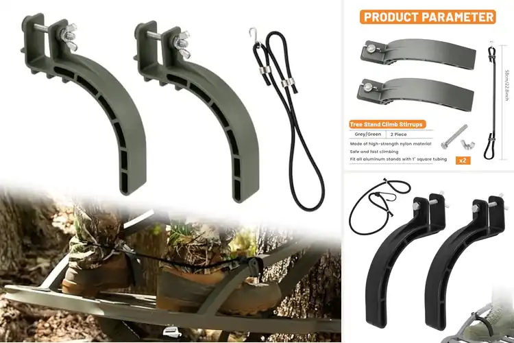 Detailed view of Best Tree Climbing Stirrups: Ascend with Ease