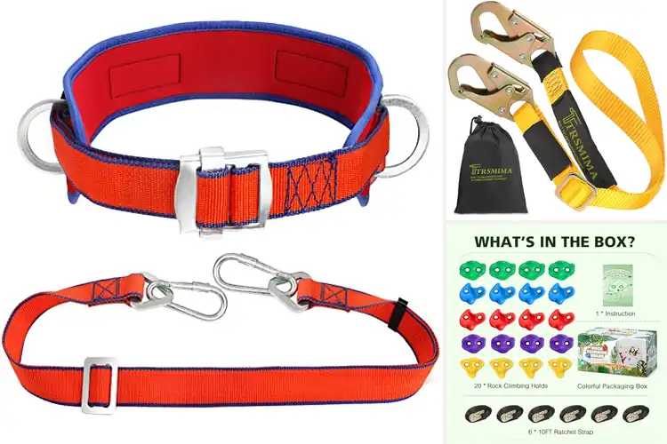 Detailed view of Best Tree Climbing Straps